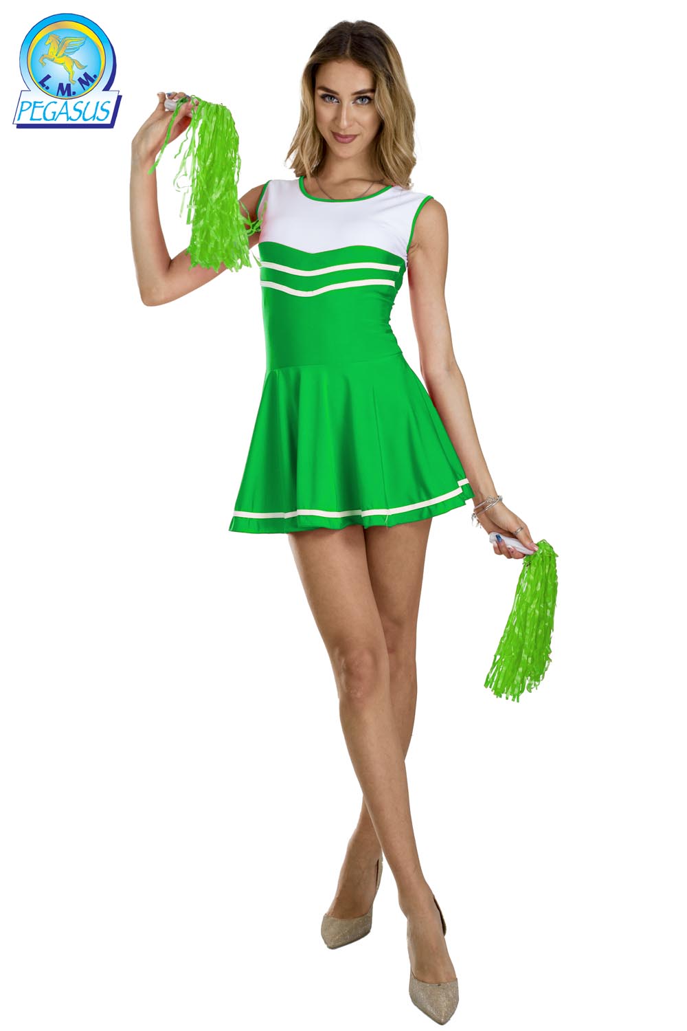CHEERLEADER VERDE DONNA